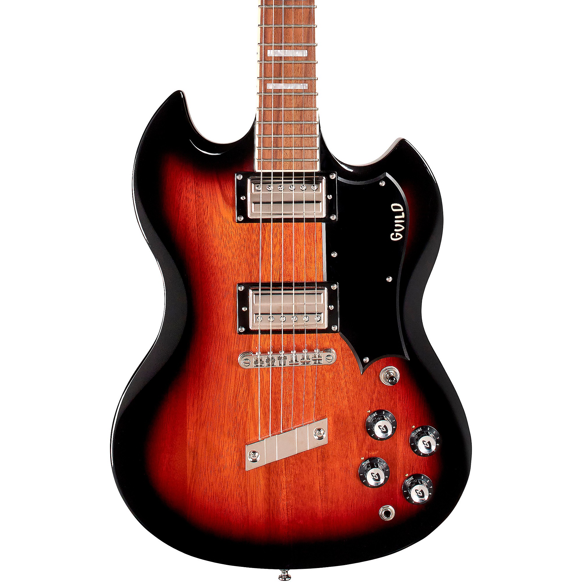 

Электрогитара Guild Polara Deluxe Solidbody, винтажная Sunburst