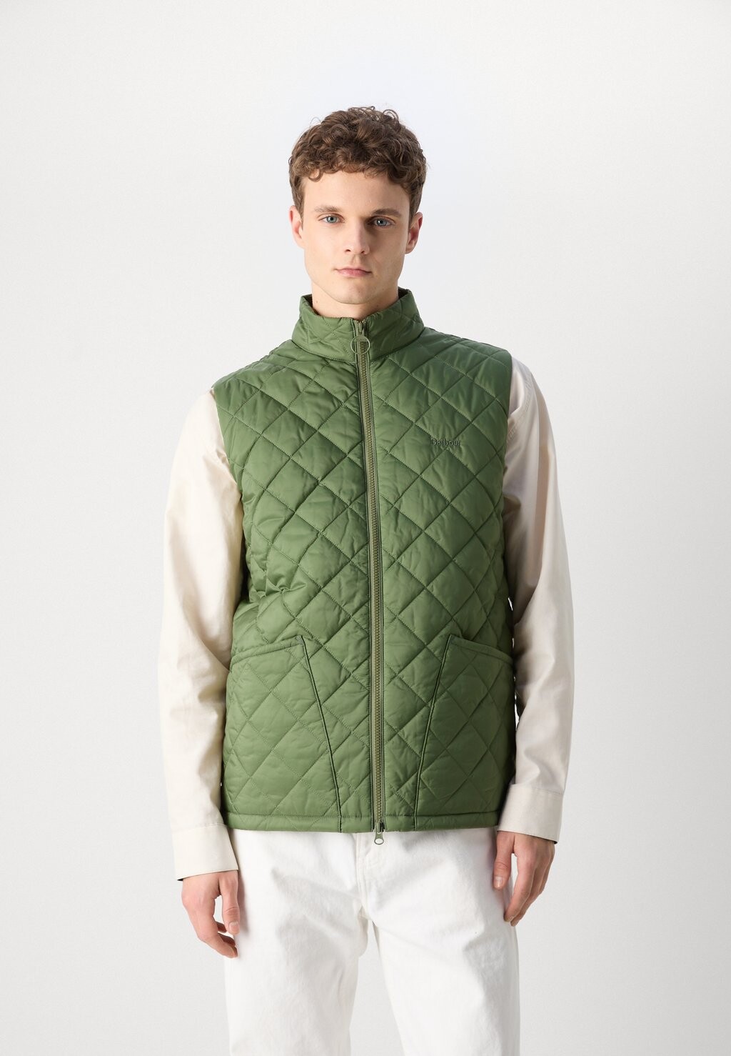 

Жилет Monty Gilet Barbour, гороховый