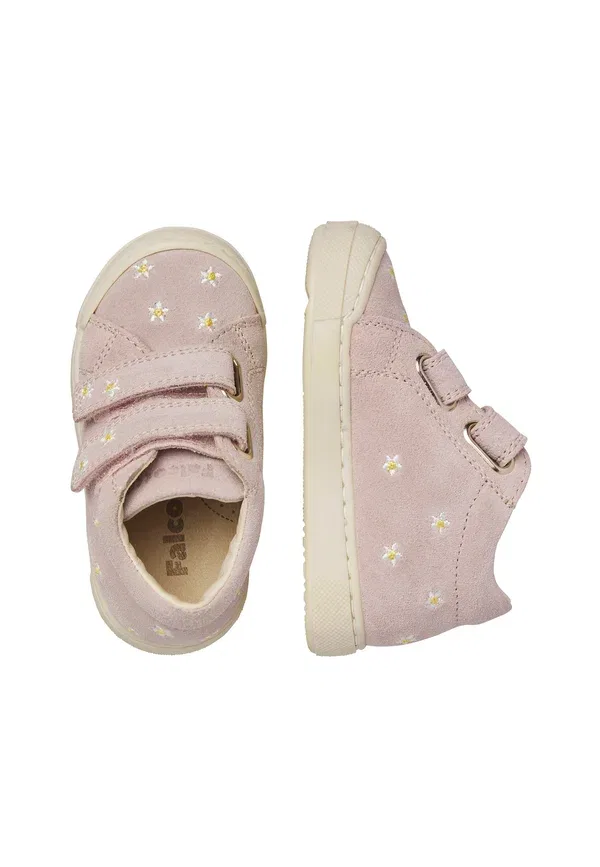 Кроссовки Falcotto Snopes embr.daisies vl high top trainers, пудрово-розовый — фото 3