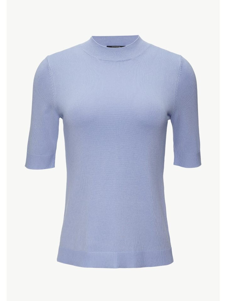 

Пуловер comma Strickpullover kurzarm, синий