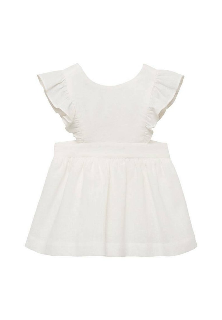 

Повседневное платье Mango Kids, слоновая кость