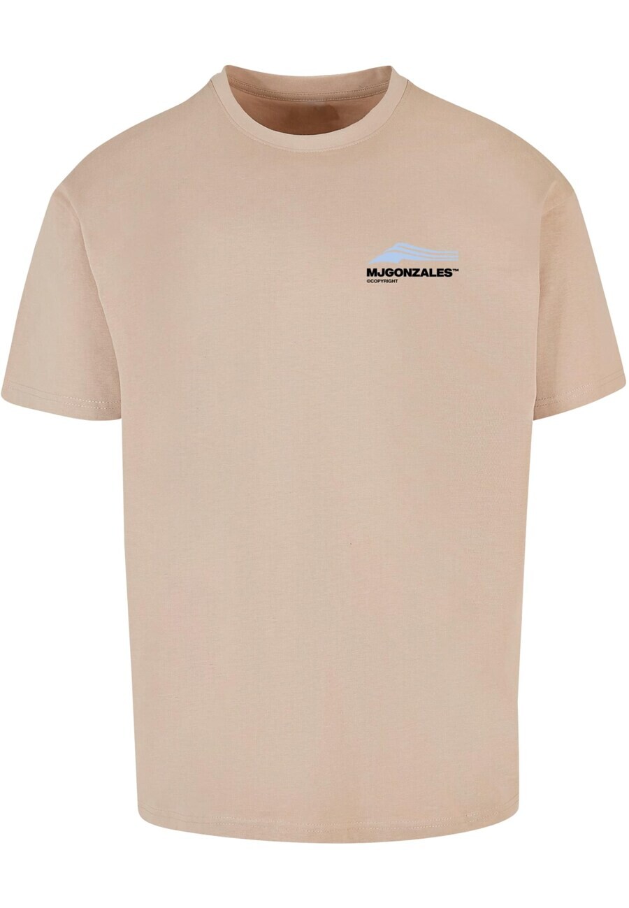 

Классическая футболка MJ Gonzales Shirt Wave V.1, бежевый