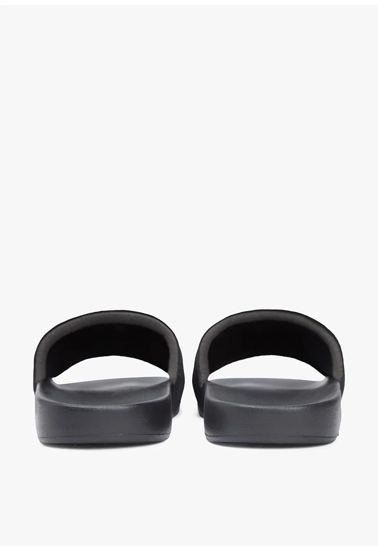 Сандалии Tommy Jeans, модель TJM Pool Slides Tommy Hilfiger, черный — фото 3