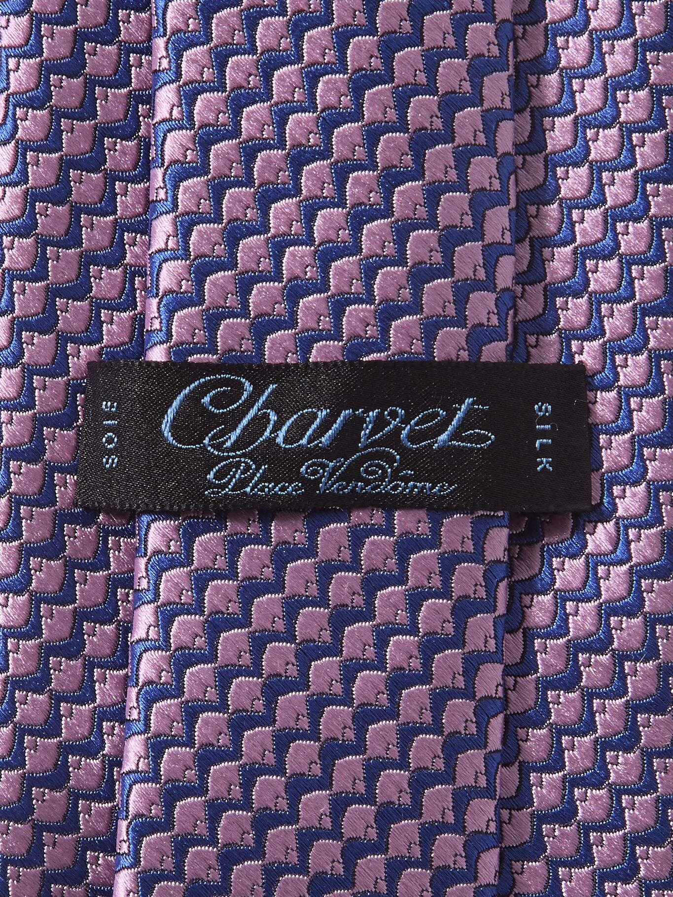 

Галстук из шелкового жаккарда шириной 8,5 см CHARVET, фиолетовый