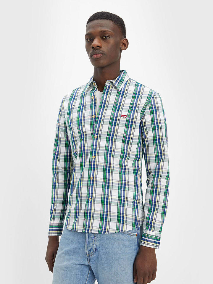 

Рубашка Levi´s, цвет blau/grün/weiß