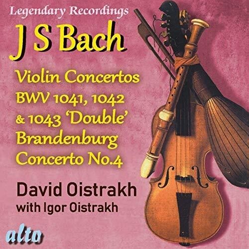 

CD диск Oistrakh, David: Bach Violin Concertos 1, 2, 3 Plus Brandenburg Concerto No.4