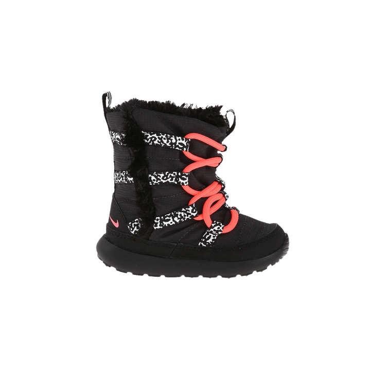 

Кроссовки Nike Roshe Run High Sneakerboot TD 'Black Hyper Punch', черный