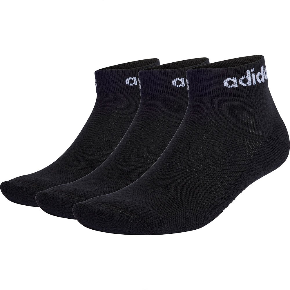 

Носки adidas T Lin Ankle 3P 3 шт, черный