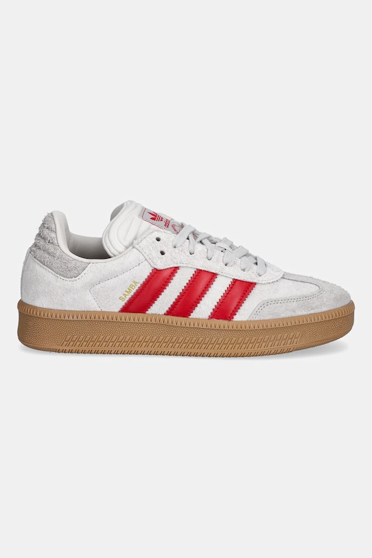 Кожаные кроссовки Samba XLG Adidas Originals, серый — фото 2