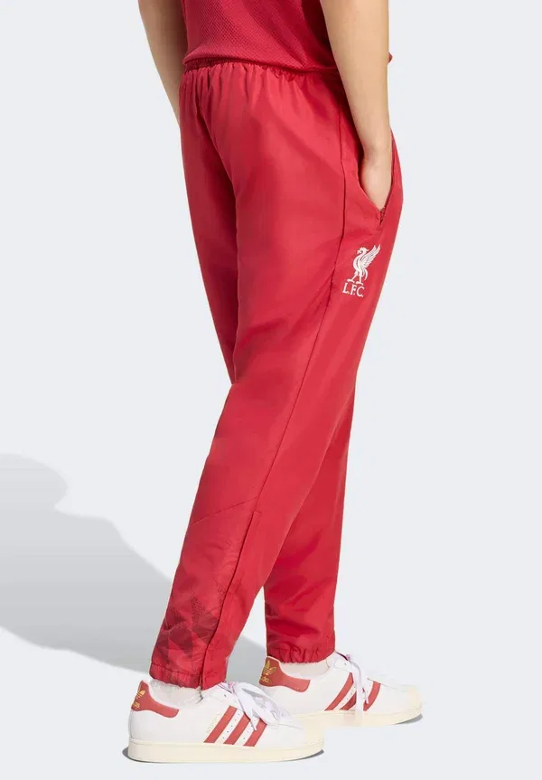 Спортивные штаны Liverpool FC Stadium Pants Adidas Performance, активный бордовый — фото 2