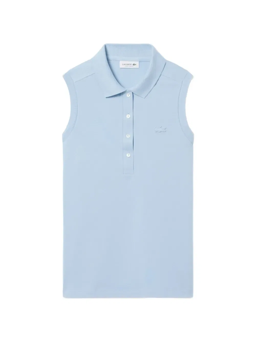 Рубашка поло без рукавов Lacoste, синий