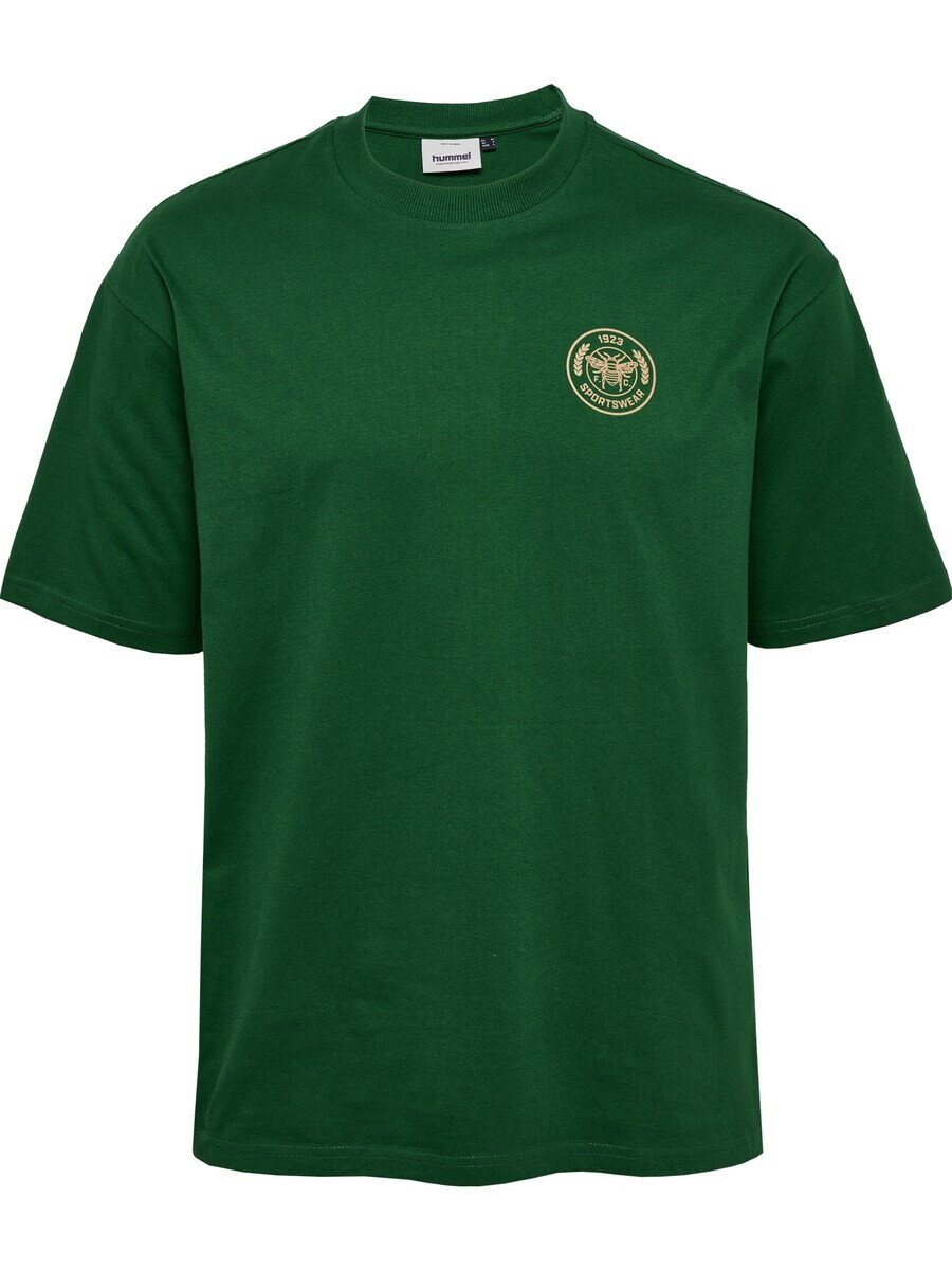 

Классическая футболка Hummel Shirt Swarm, цвет fir