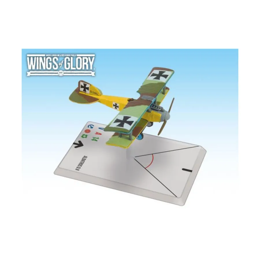 

Альбатрос D.II - Бёльке, Wings of Glory - WWI Miniatures - Airplane Packs - Series IV (1:144)