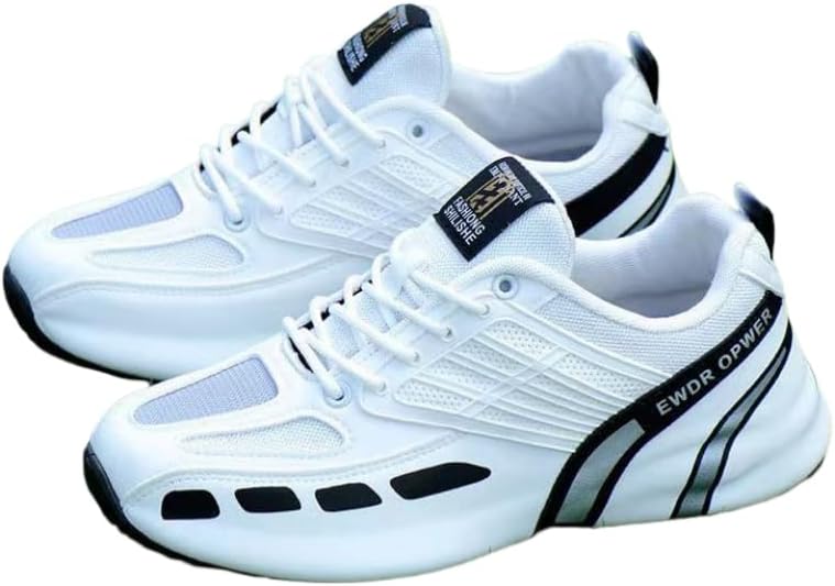 

Мужские модные спортивные кроссовки на толстой подошве - весна и лето, повседневные, легкие и удобные Spkfhd, белый