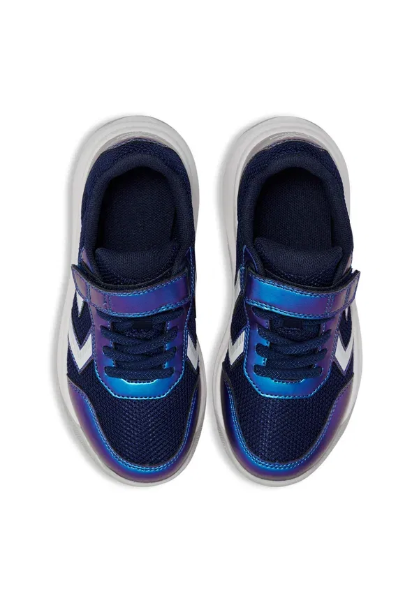 Кроссовки Hummel Multiplay flex vc 2.0 jr trainers, белый мультиколор — фото 3