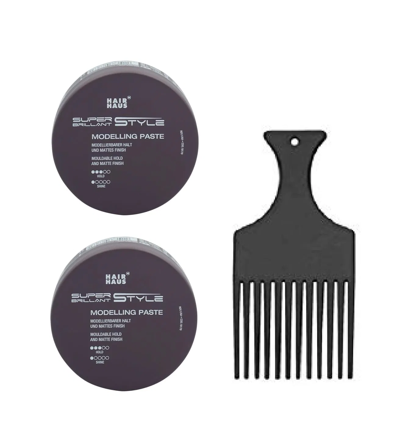 Моделирующая паста HAIR HAUS Super Brilliant Style, 2 x 100 мл Super Brillant