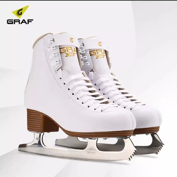 

GRAF Коньки для фигурного катания Jacksonlee Canadian, белые, размер 42