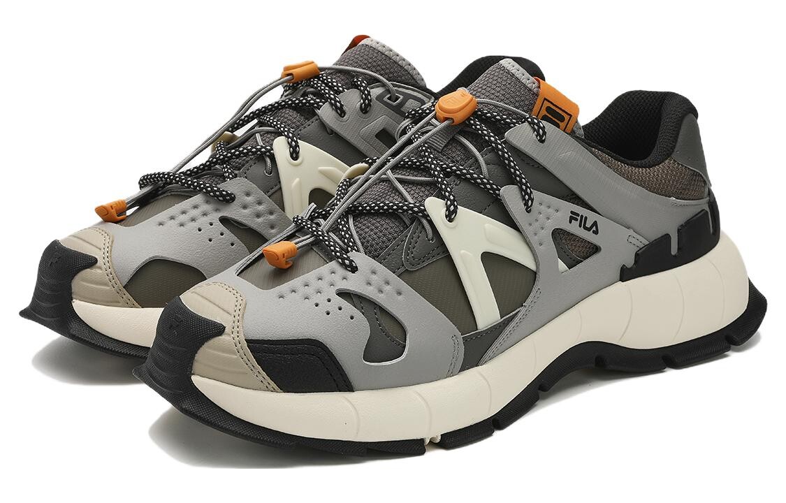 INSETTO Lifestyle Shoes Men Low-top, мужские кроссовки, Серый/Зеленый/Черный/Бежевый/Коричневый/Оранжевый Fila — фото 3