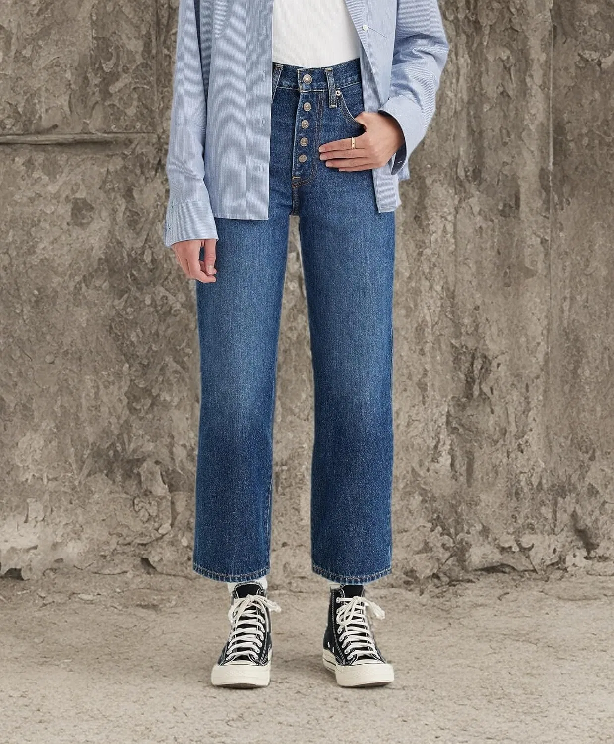 Джинсы Levi's, темный индиго — фото 4