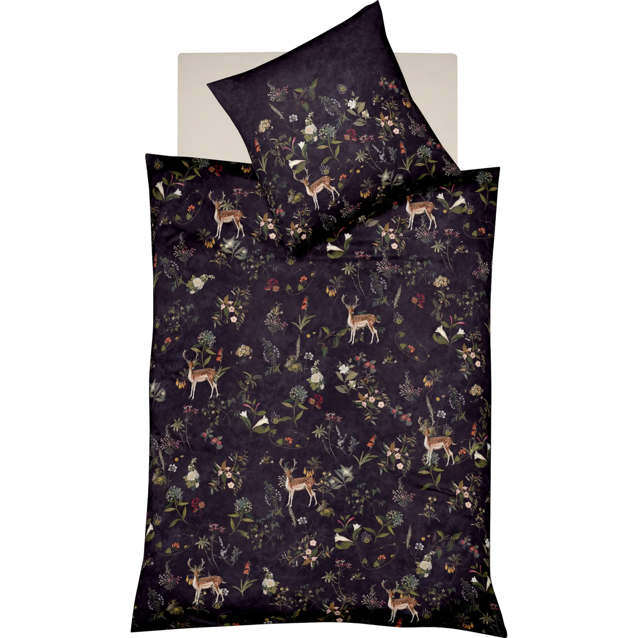 

Двустороннее постельное белье fleuresse «Bed Art 4121», цвет nachtschwarz