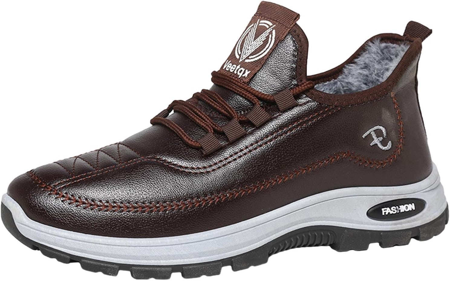 

Зимние утепленные бархатные повседневные туфли в стиле ретро, дышащие, с плоской подошвой, широкие Generic, коричневый