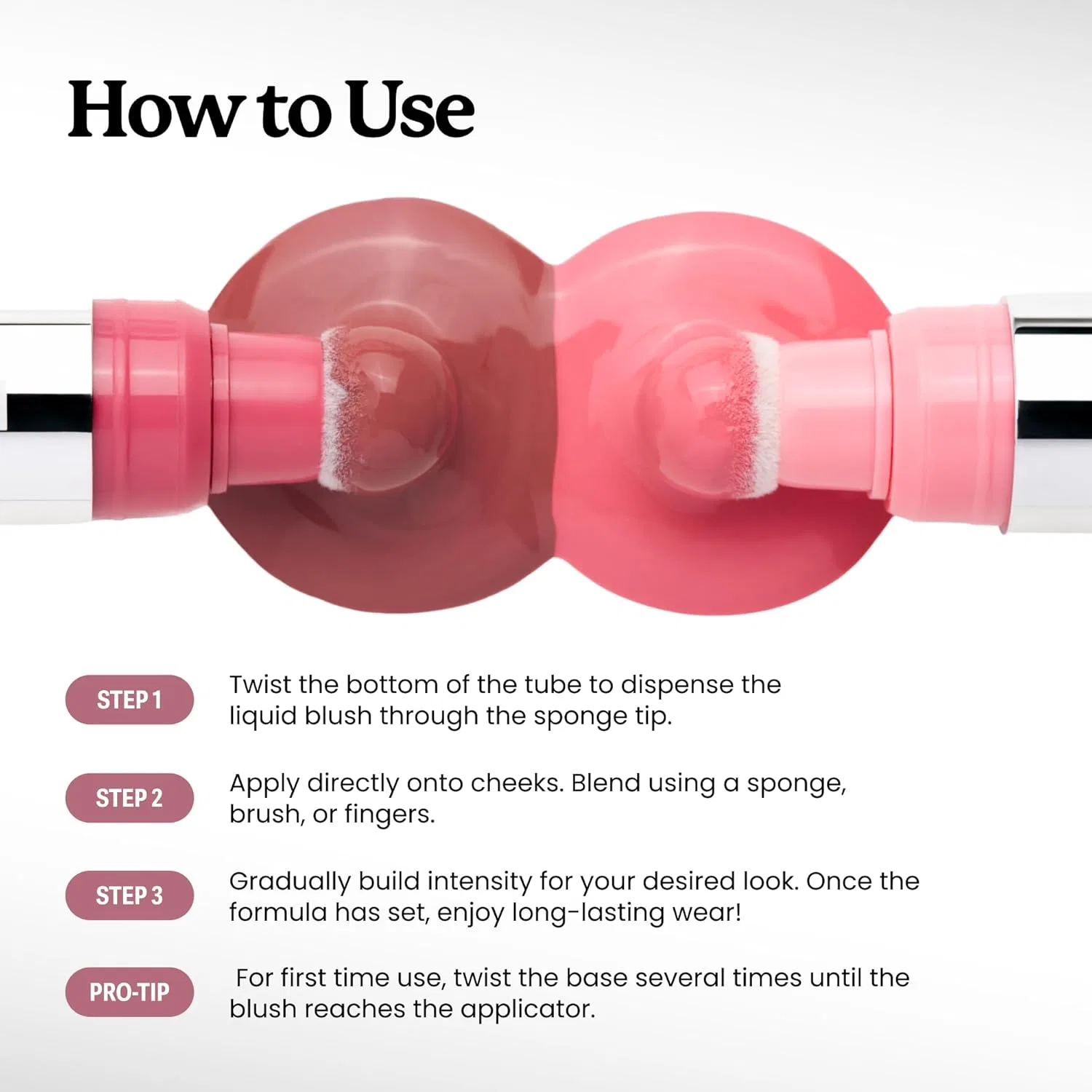 Жидкие румяна Sacheu Cheek STAY-N Liquid Blush Sacheu, I'M Playful — фото 4