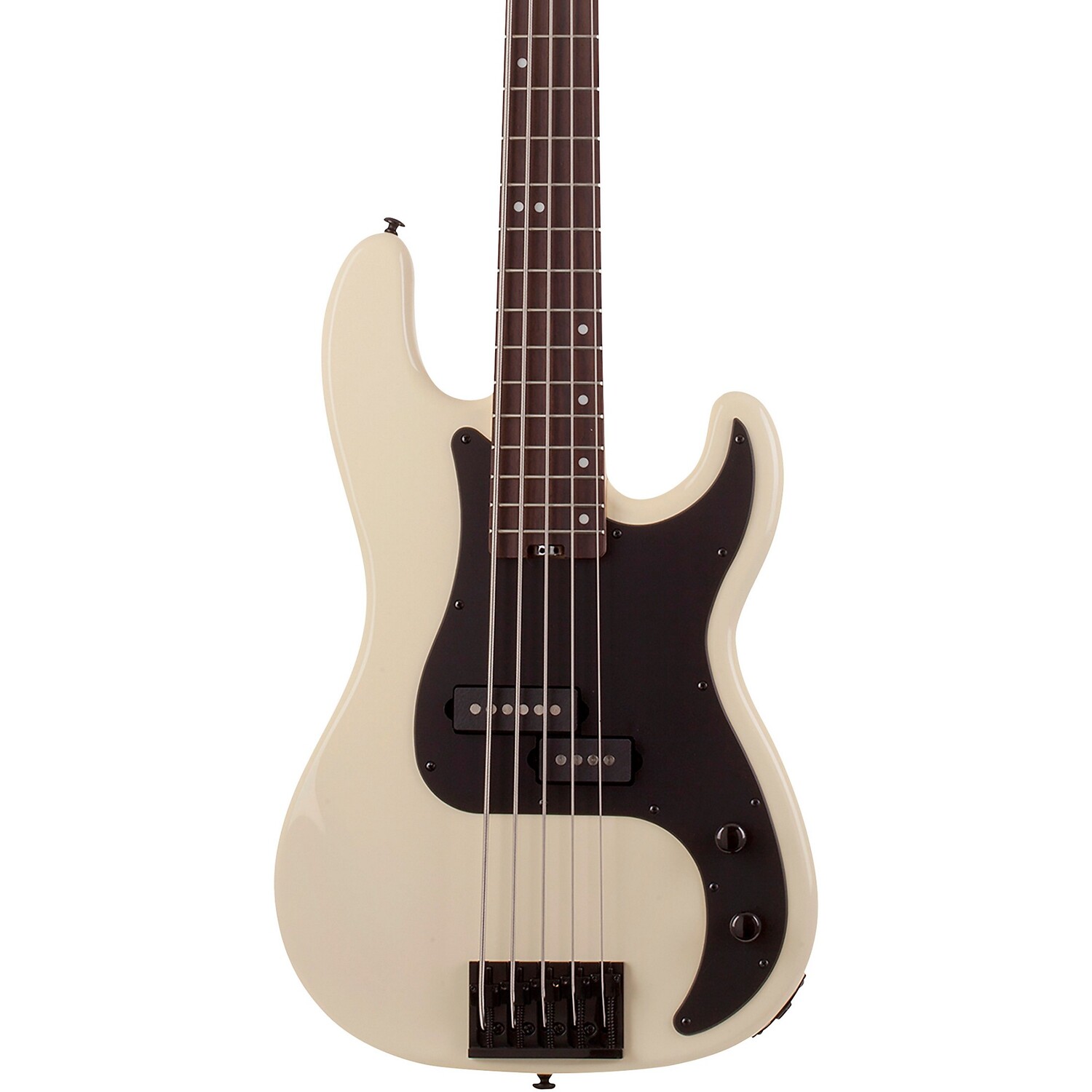 

Schecter Guitar Research P-5 Ivy 5-струнная бас-гитара цвета слоновой кости, черная накладка