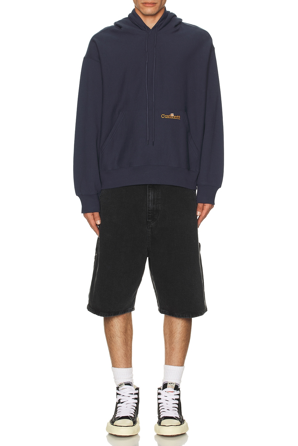 

Худи Label Script Carhartt Wip, Blue