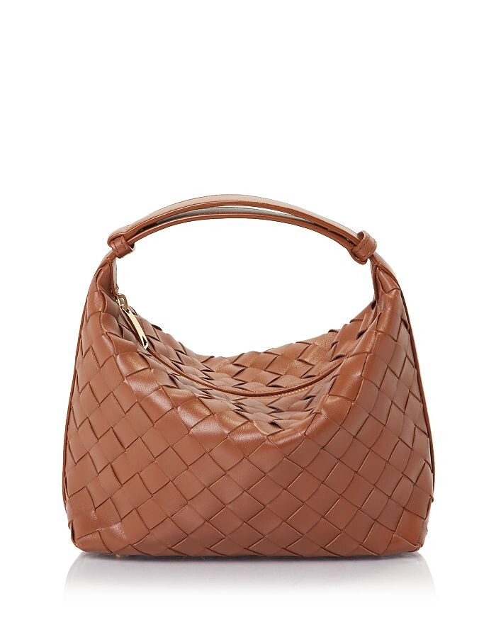 

Маленькая кожаная сумка через плечо Wallace Bottega Veneta