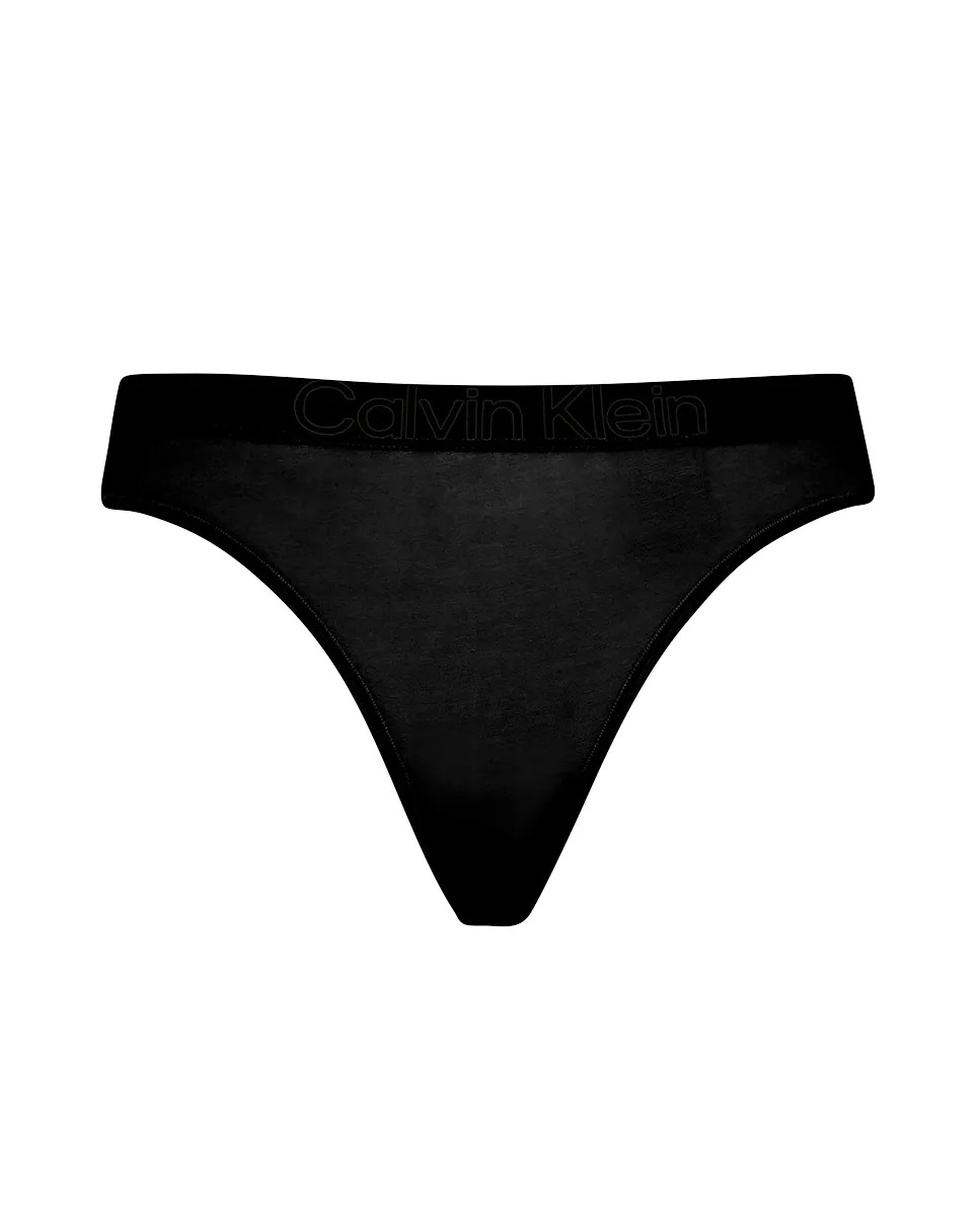 

Женские трусы-стринги CK COTTON Calvin Klein, черный