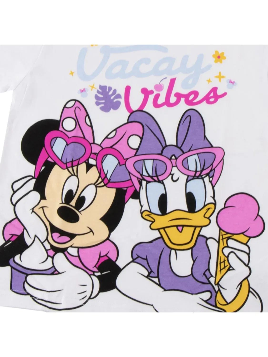 Футболка с принтом Minnie Mouse Cerda, белый — фото 3