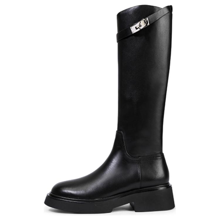 Сапоги Cavalier Boots, женские, высотой 4,5 см Rosa Bianca, Black
