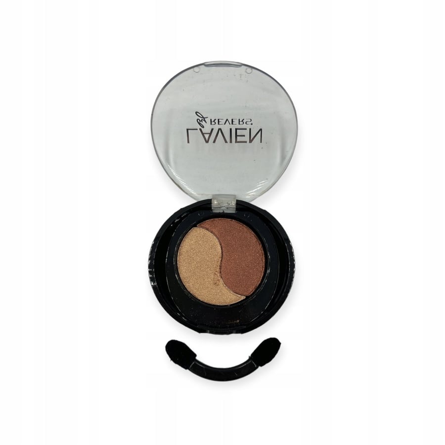 

Коричневые жемчужные стойкие тени для век DUO Lavien от Revers II 26