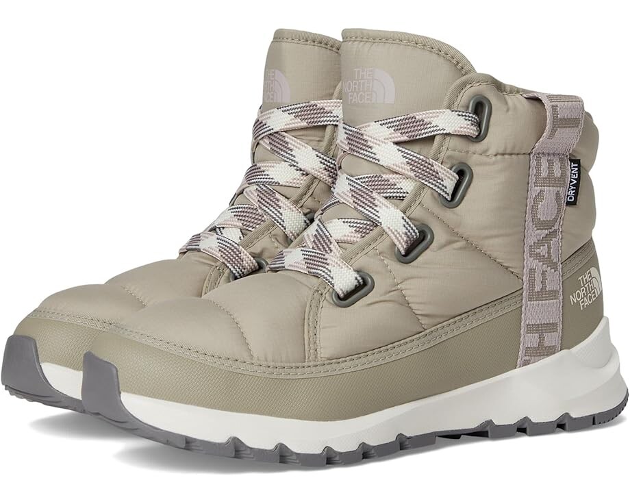 

Ботинки The North Face ThermoBall Lace Up Luxe WP, цвет Clay Grey/Moonstone Grey