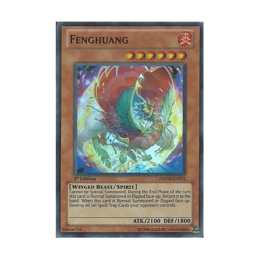 

CCG Фэнхуан (Супер Редкий), Yu-Gi-Oh - Photon Shockwave - Singles