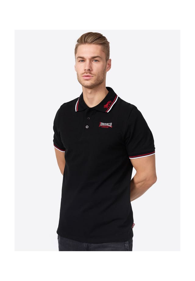 

Рубашка поло slim fit лев Lonsdale, мультиколор