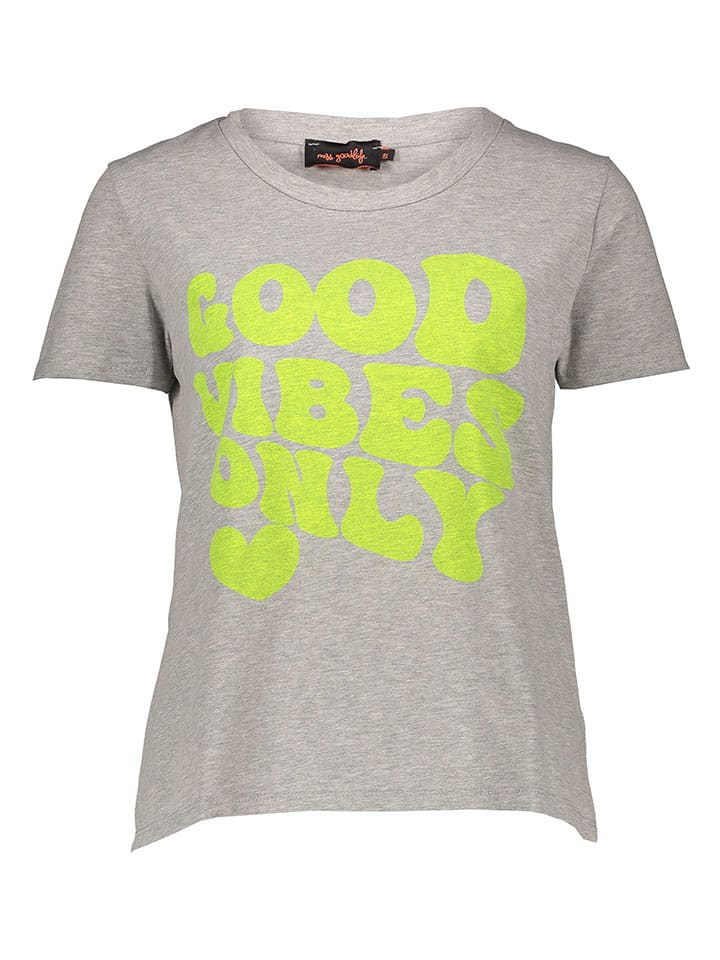 

Футболка miss goodlife, серый