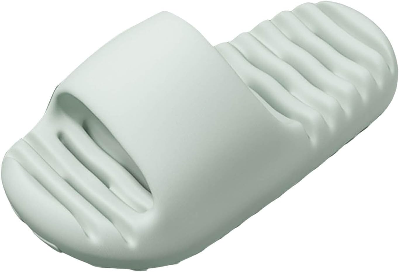 

Тапочки Cloud для женщин и мужчин, ультракомфортные, нескользящие, для душа, для дома и улицы, быстросохнущие, пляжные сандалии Generic, зеленый