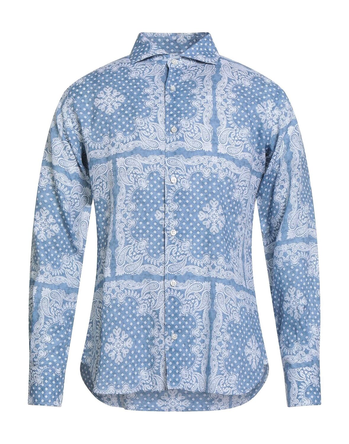 

Рубашка Fedeli, серо-синий