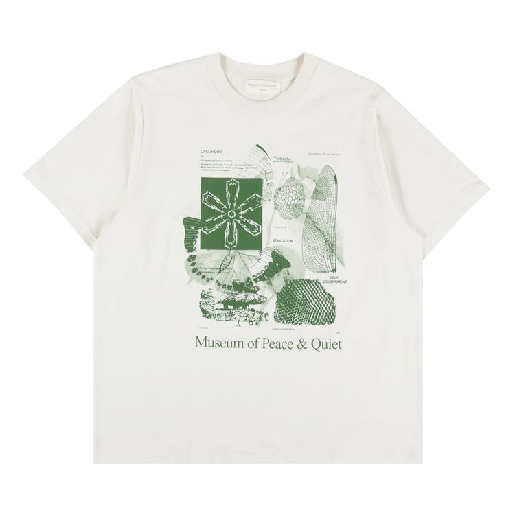 

Футболка Museum of Peace & Quiet Fibonacci T-Shirt 'Bone', белый