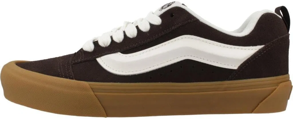 Кроссовки Vans KNU Skool Brown, Dark brown and white, 42 EU — фото 3