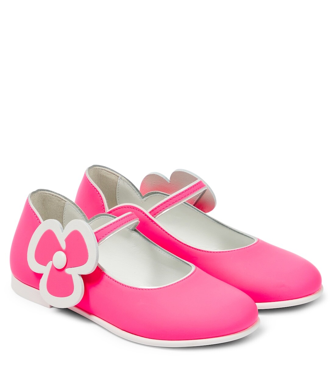 

Кожаные балетки Melodie Pensée Christian Louboutin, розовый