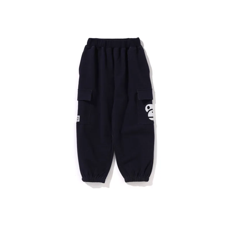A BATHING APE Спортивные брюки для детей 3-7 лет Dark Blue