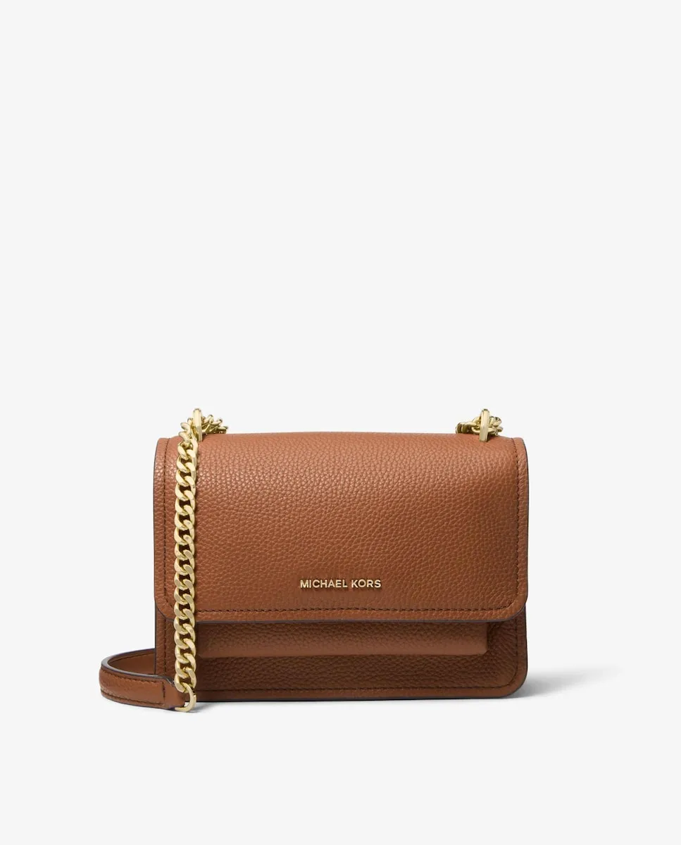 

Маленькая женская сумка-бандо Claire из текстурированной кожи Michael Michael Kors, светло-коричневый