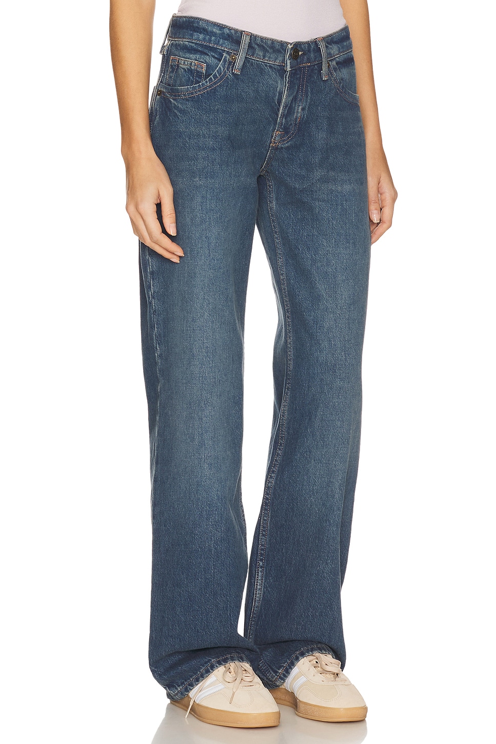

X We the free джинсы-бойфренды с низкой талией Tennessee от Free People, outlaw