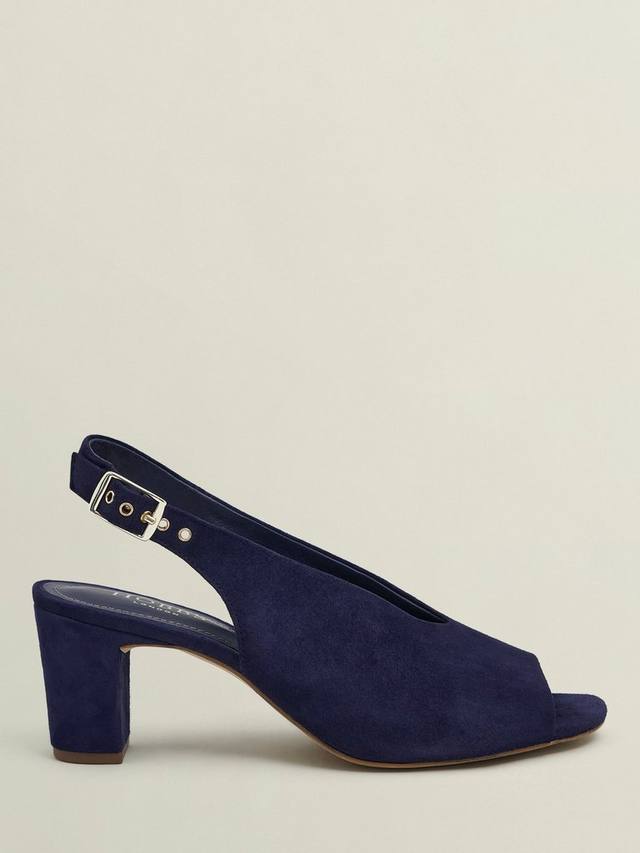 Повседневные сандалии-слингбэки Kali из замши Hobbs, Midnight Navy