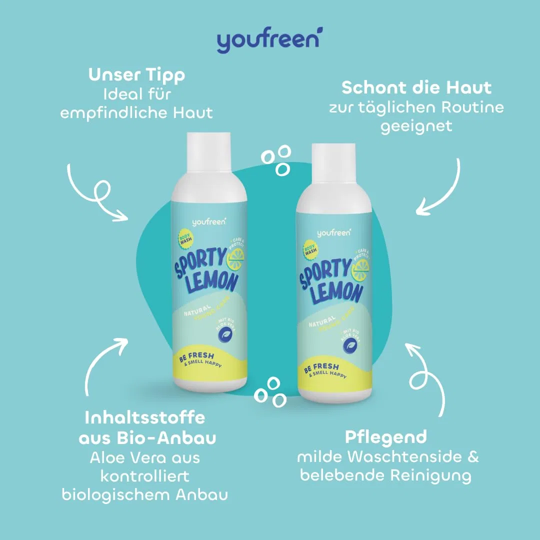 Детский гель для душа «Sporty Lemon» от youfreen Youfreen — фото 2