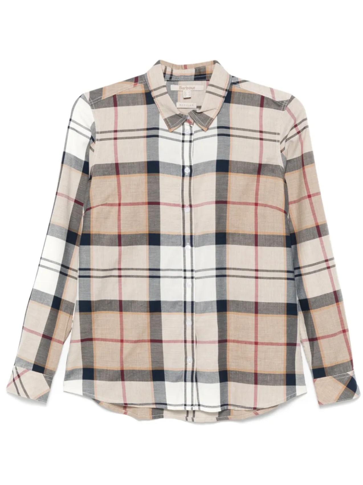 

Barbour рубашка Bredon, нейтральный
