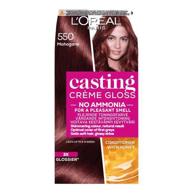 

L'Oreal кастинг краска для волос L'oreal Paris, цвет 550 mahogany