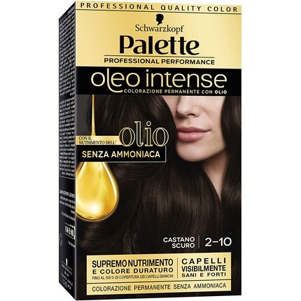 

L'Oreal Palette Oleo Intense N.2-10 Темный Каштан